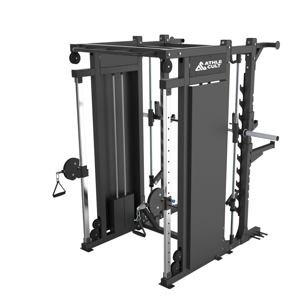 Half Rack/Dual Pully/Smith