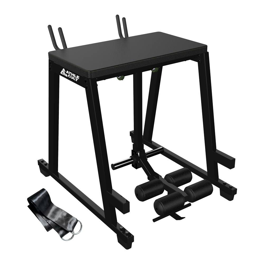 Prone straight leg swing machine