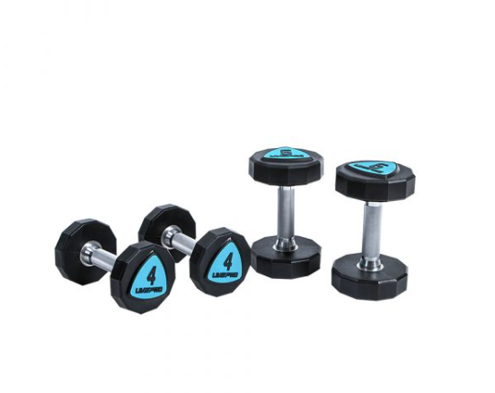 12-SIDED URETHANE DUMBBELLS